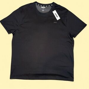 DKNY Men's Black Short Sleeve Crew Tee XXL